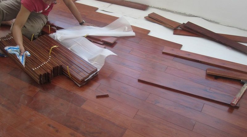 thợ lót sàn gỗ