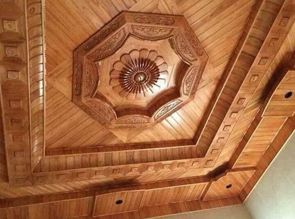 Mua Quạt trần trang trí không đèn 5 cánh nhựa cao cấp điều khiển từ xa màu  đen LI-QAT061B - Đơn giản, cá tính | Tiki